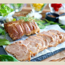 ランチ会にも便利!焼かない⁉焼き豚風の煮豚♪