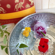 夏のパーティーに♡涼しげ〜氷柱花アレンジ〜♡