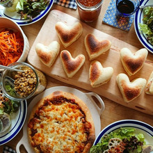 簡単!おしゃれ!パーティーの取り皿は大皿で♪パーティースタイリング