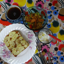 おしゃんな朝食シリーズ マスカルからすみ&ゴーダチーズトースト