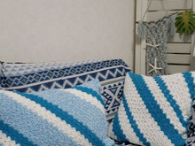 一度編むと中毒者続出!C2Cでクッションカバーに挑戦