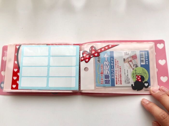 ラベリング用のシールなどもピッタリ