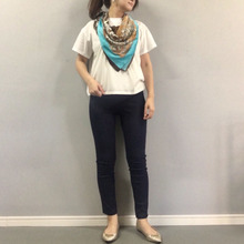 〈無印良品〉アンクル丈レギンスパンツが履きやすい!