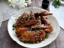 てりてり感がたまらない!手羽先の甘辛焼き