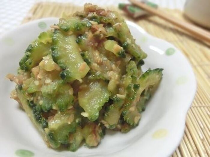 甘さ控えめが美味しすぎる~♪ ゴーヤのみそ佃煮
