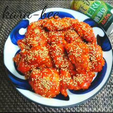 簡単激ウマ♪ビールが進む!旨辛コチュマヨ唐揚げ