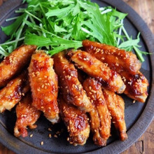 ♡さっぱりコクうま♡手羽中のマヨポン焼き♡【#簡単レシピ#時短#節約#鶏肉】