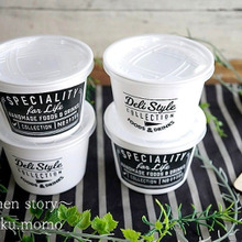 セリアの1個で2柄!スープカップにもサラダカップにも♬