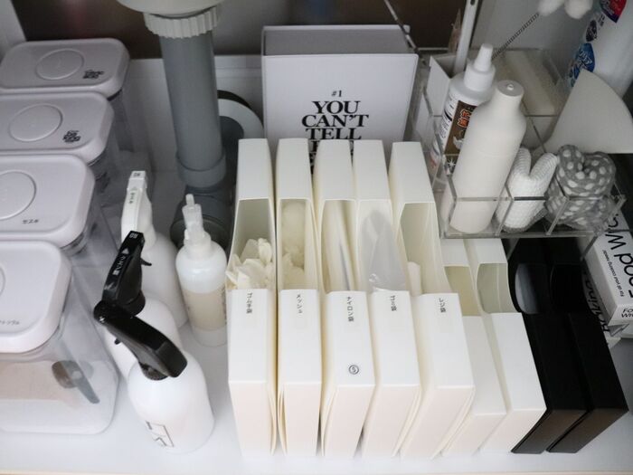 キッチン消耗品ケースはどんな収納にも使えます