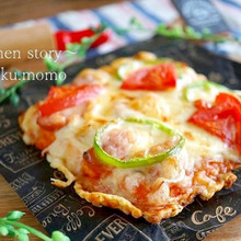 ピザ生地不要!絶対作りたくなる💛食パンで作る『チーズ好き専用ピザ』