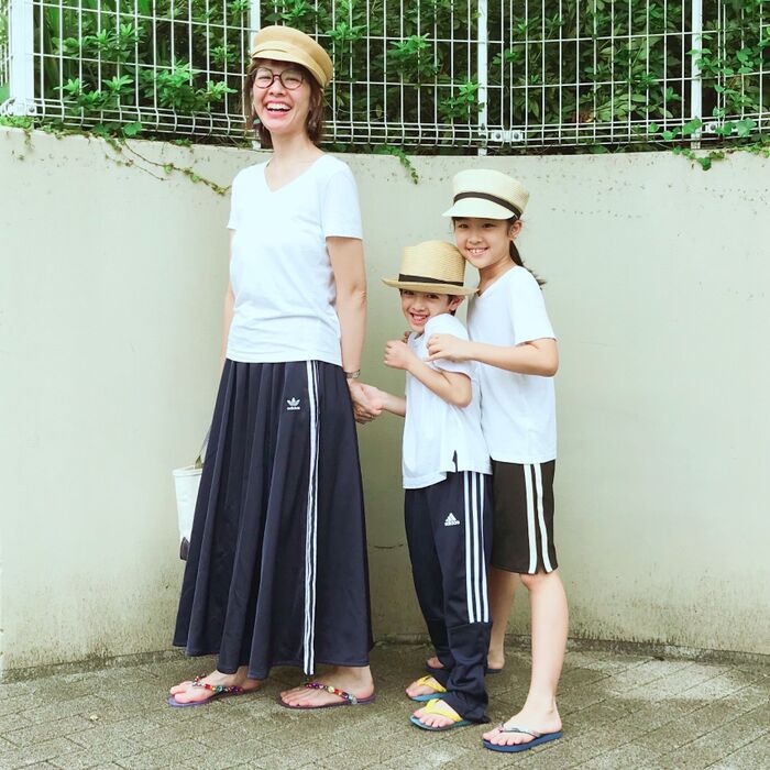 *夏の疲れにバイバイ!親子リラックスコーデ*