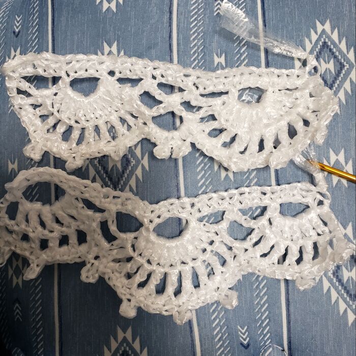 モチーフを編んで