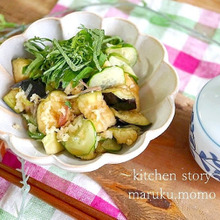 10分で作れる!水なすとキュウリの浅漬け