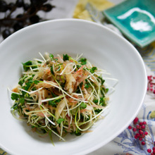 絶品旨味タレ&常備アイテムで最強!2ステップのチョコッとおかず【ミョウガとカイワレの旨味和え】