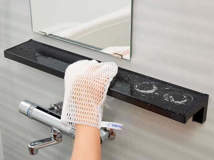 洗剤不要!水拭きだけで!