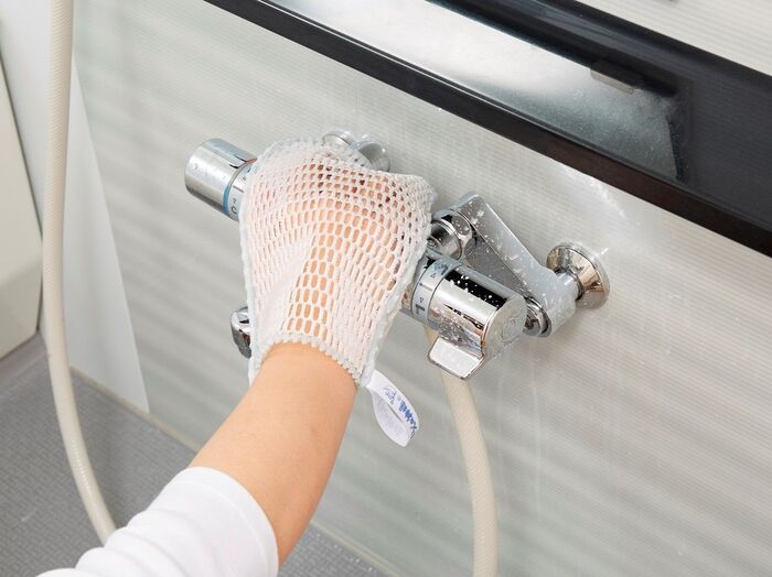 バススポンジの菌の増殖が気になる方に!速乾性抜群のバスルーム用お掃除用品の紹介!