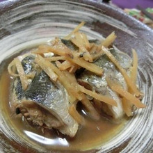 骨まで食べられる♪ 八方だしでイワシの酢生姜煮