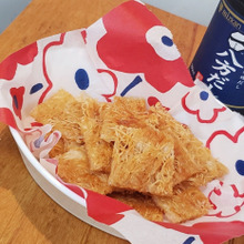 簡単パリッパリッの素麺せんべい