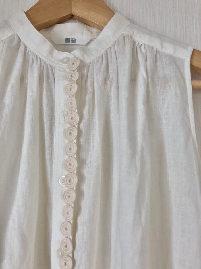 リメイクその①手芸リボン縫い付け