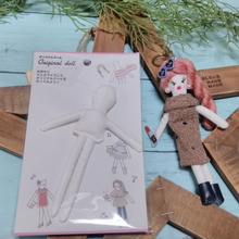 セリアのオリジナルドールを100均アイテムでカスタマイズしてみた!!