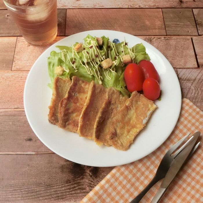 太刀魚のカレーピカタ