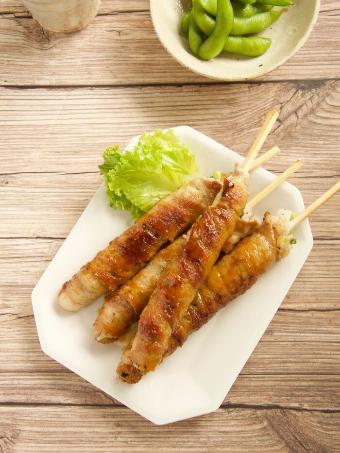 運動会のお弁当にも 肉巻きご飯棒