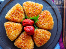 ♡作り置きにも♡中まで美味しい焼きおにぎり♡【#簡単レシピ#冷凍】