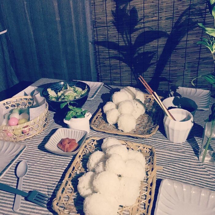 お月見ご飯
