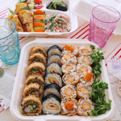 冷凍食品でアレンジ!お弁当&ランチレシピ「みんな大好き!Sushi弁当」