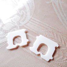 輪ゴム整理。留め具にはめるだけ~😄