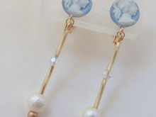 セリアの新作モールドで♡カメオアクサリー作りました