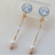 セリアの新作モールドで♡カメオアクサリー作りました