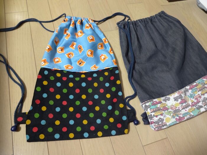 リュック🎒➡バトンタッチ🎒