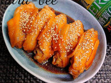 甘辛照りウマっ♪ビールが進む!オイスター中華手羽先