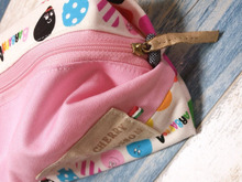 捨てれないリボンはこう!! 10センチちょい足しで、少し開閉が楽チンに