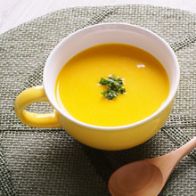 アーモンドミルクとかぼちゃのスープ🌼