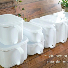 セリア100均のホーローに見える⁉取っ手つきストッカー