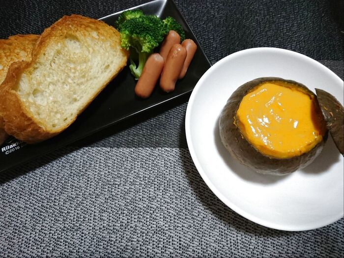 かぼちゃのチーズフォンデュ