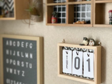 セリアの万年カレンダーを簡単リメイク❗️