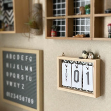 セリアの万年カレンダーを簡単リメイク❗️