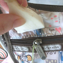 ナイロンバッグのシミも汚れも、これ2つで見事に落ちる♪