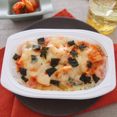 トレーのままで簡単!パックごはんレシピ「キムチーズごはん」