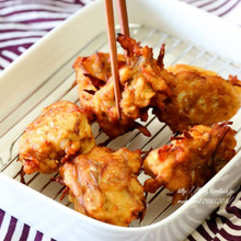 きんぴらごぼうの落とし揚げ。