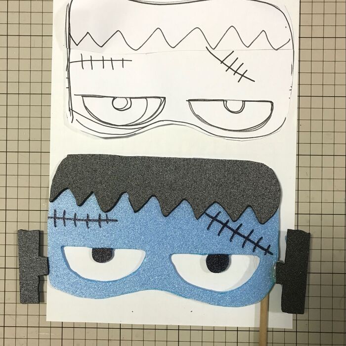 お面や、被り物の作り方