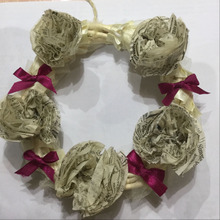 リボンとペーパーナプキンのリース🎀