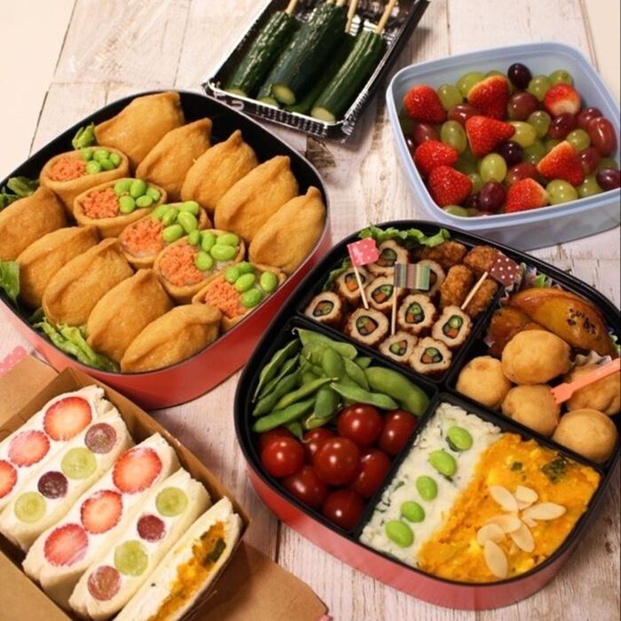 主食は食べやすさ重視