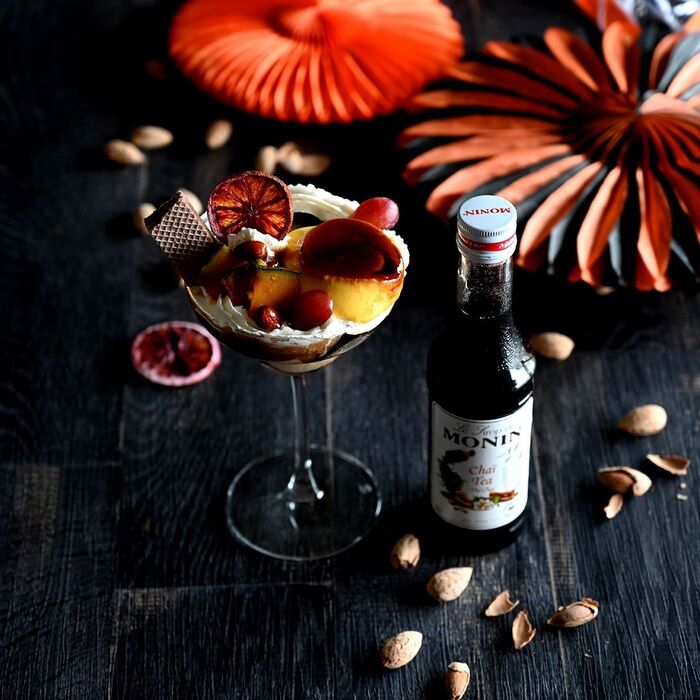 【料理撮影コーデ】ペーパーファンでハロウィン演出💛02