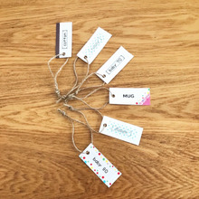 【試してみた】簡単!お手軽! 単語カードでタグ型ラベルが作れちゃう♪