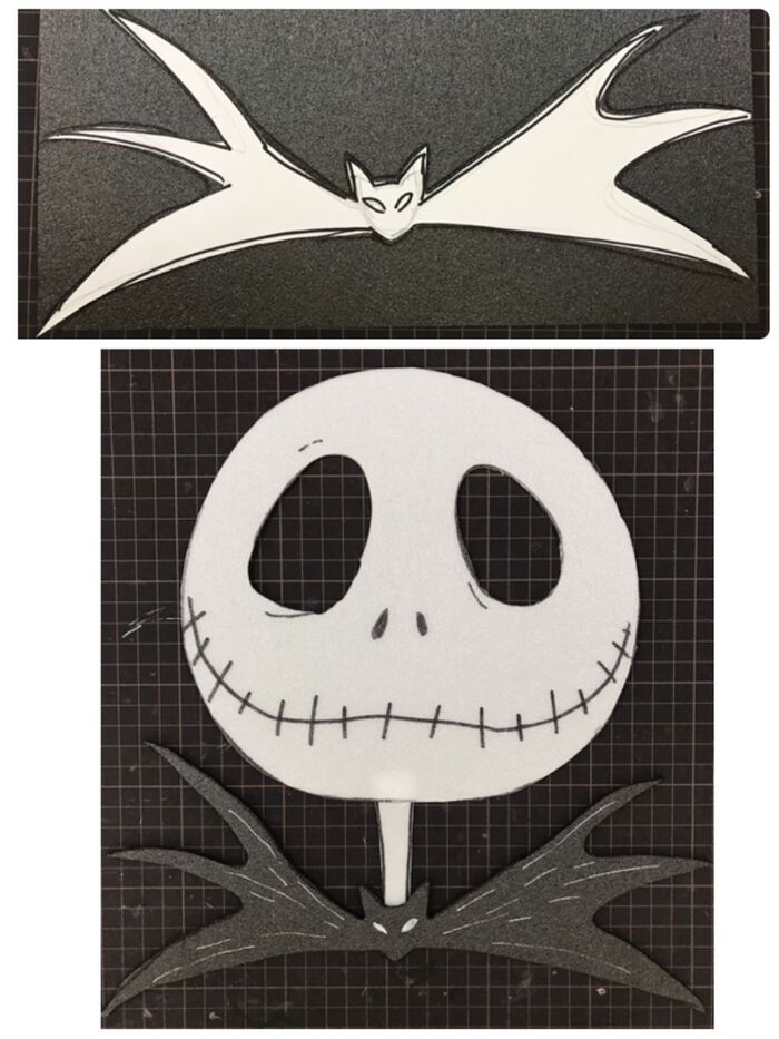 パーツも作って接着する