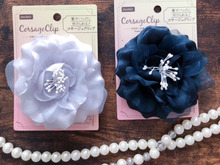 ダイソー♡使える〜エレガントなコサージュクリップ♡